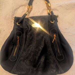 Vintage Fendi Selleria leather bag